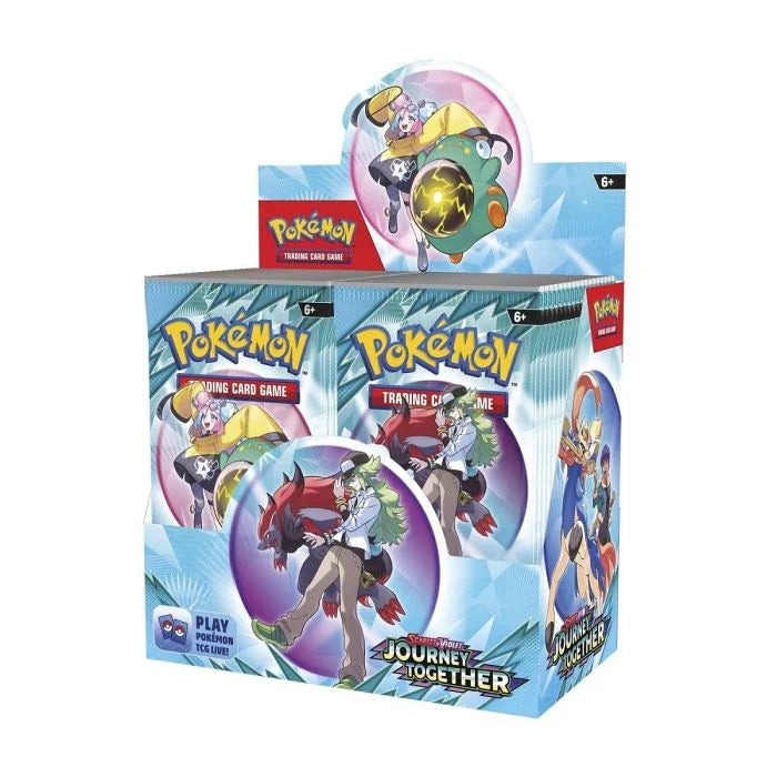 Pokemon Scarlet & Violet Journey Together Enhanced Booster Display Box (36 Packs)
