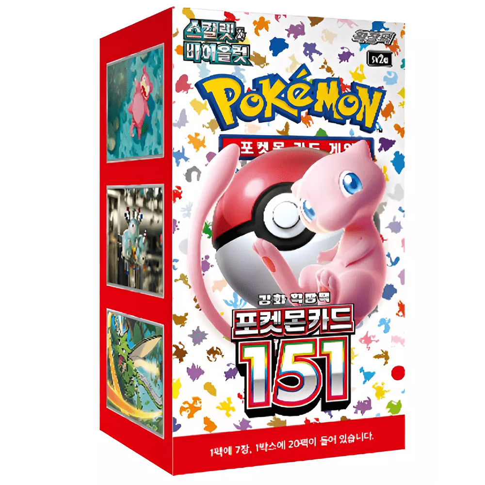 Pokemon 151 KOREAN Booster Box (sv2a)