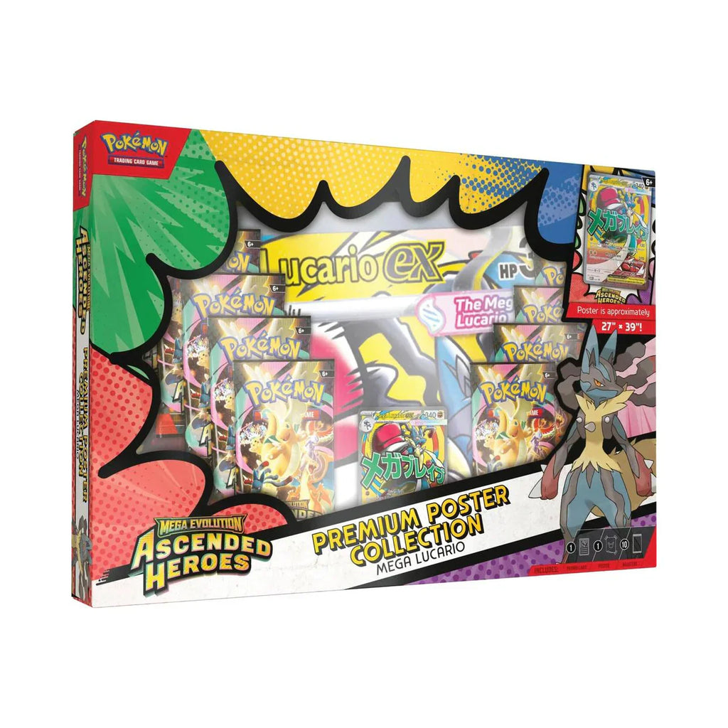 Pokemon TCG Mega Evolution—Ascended Heroes Premium Poster Collection