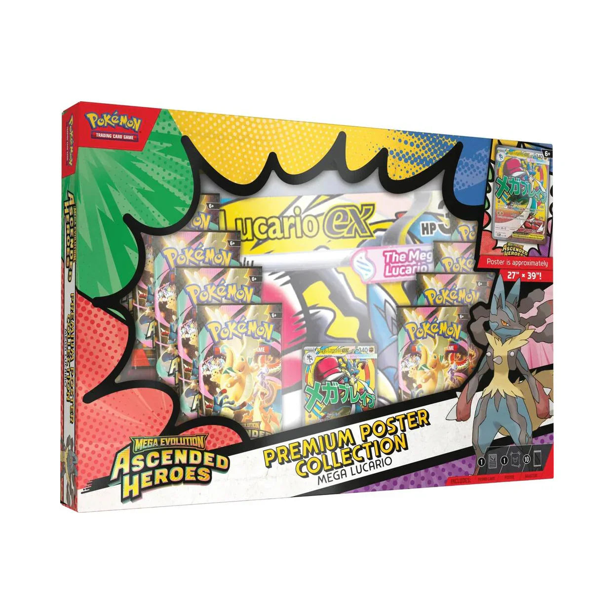 Pokemon TCG Mega Evolution—Ascended Heroes Premium Poster Collection