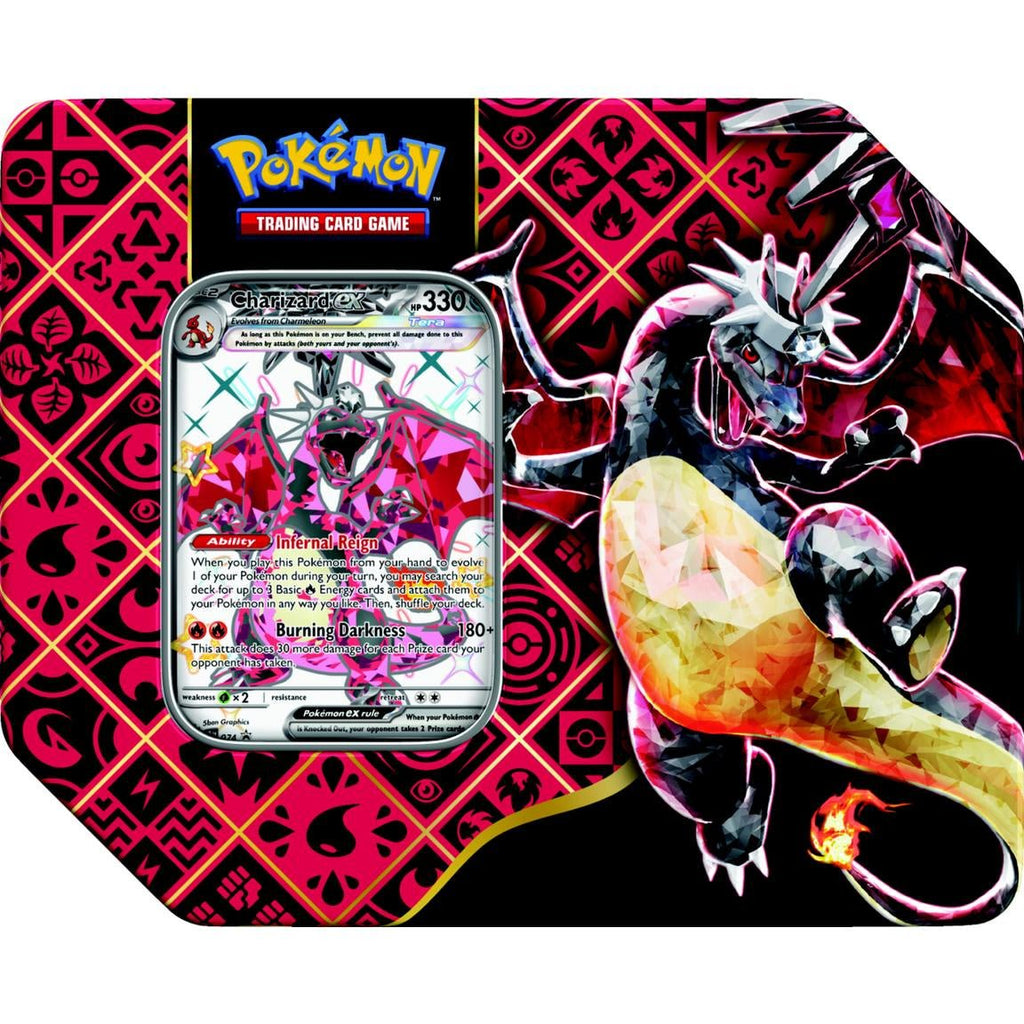 Pokemon Paldean Fates ex Tins [Charizard ex]