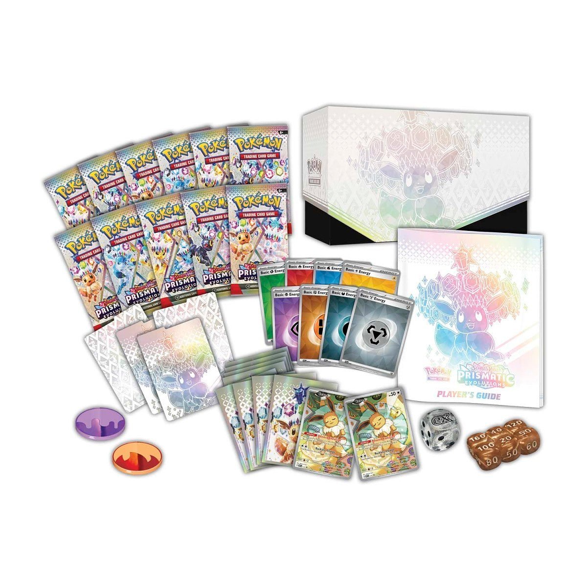 Pokemon Scarlet & Violet Prismatic Evolutions Pokemon Center Elite Trainer Box (ETB)