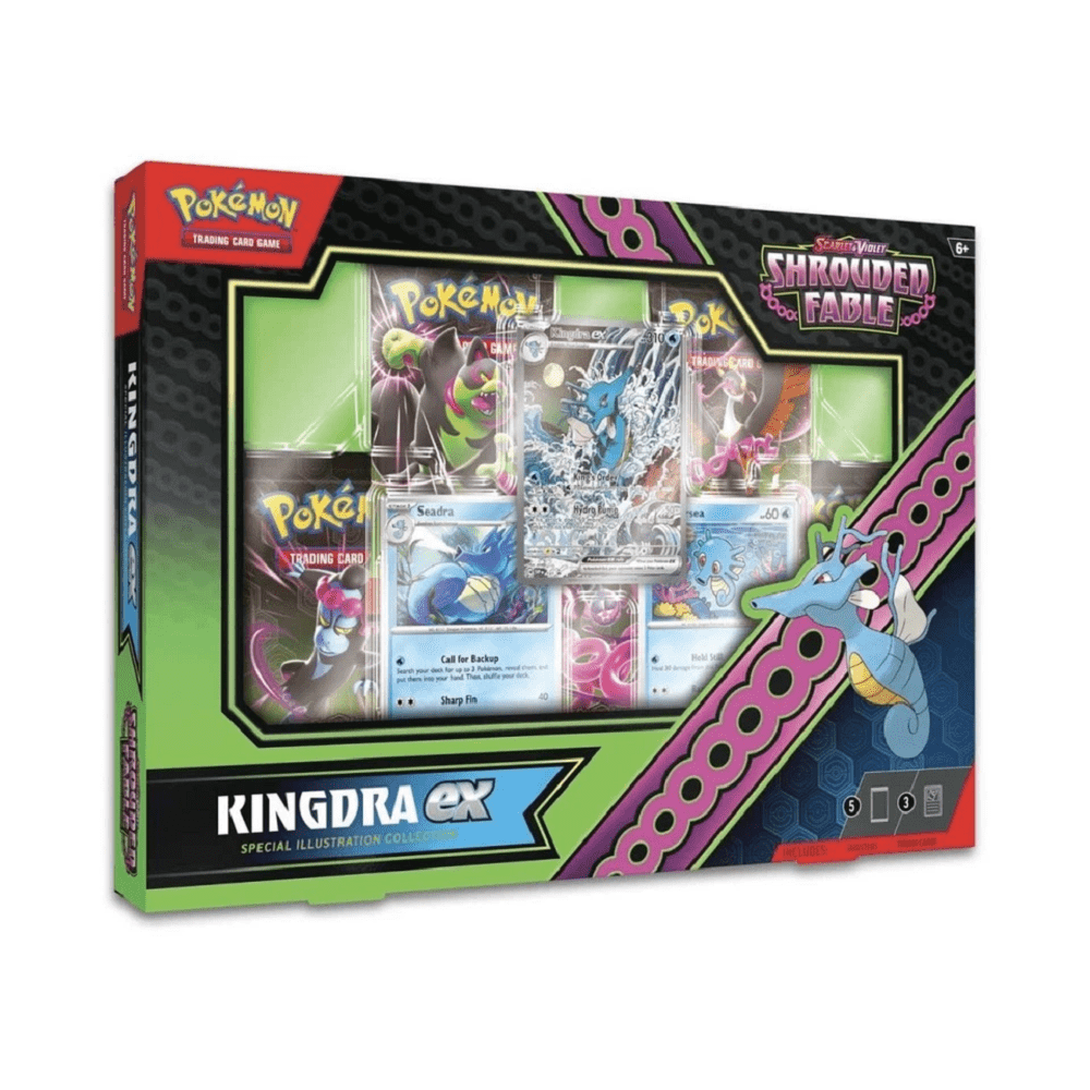 Pokemon Scarlet & Violet Shrouded Fable Kingdra ex Special Illustration Collection