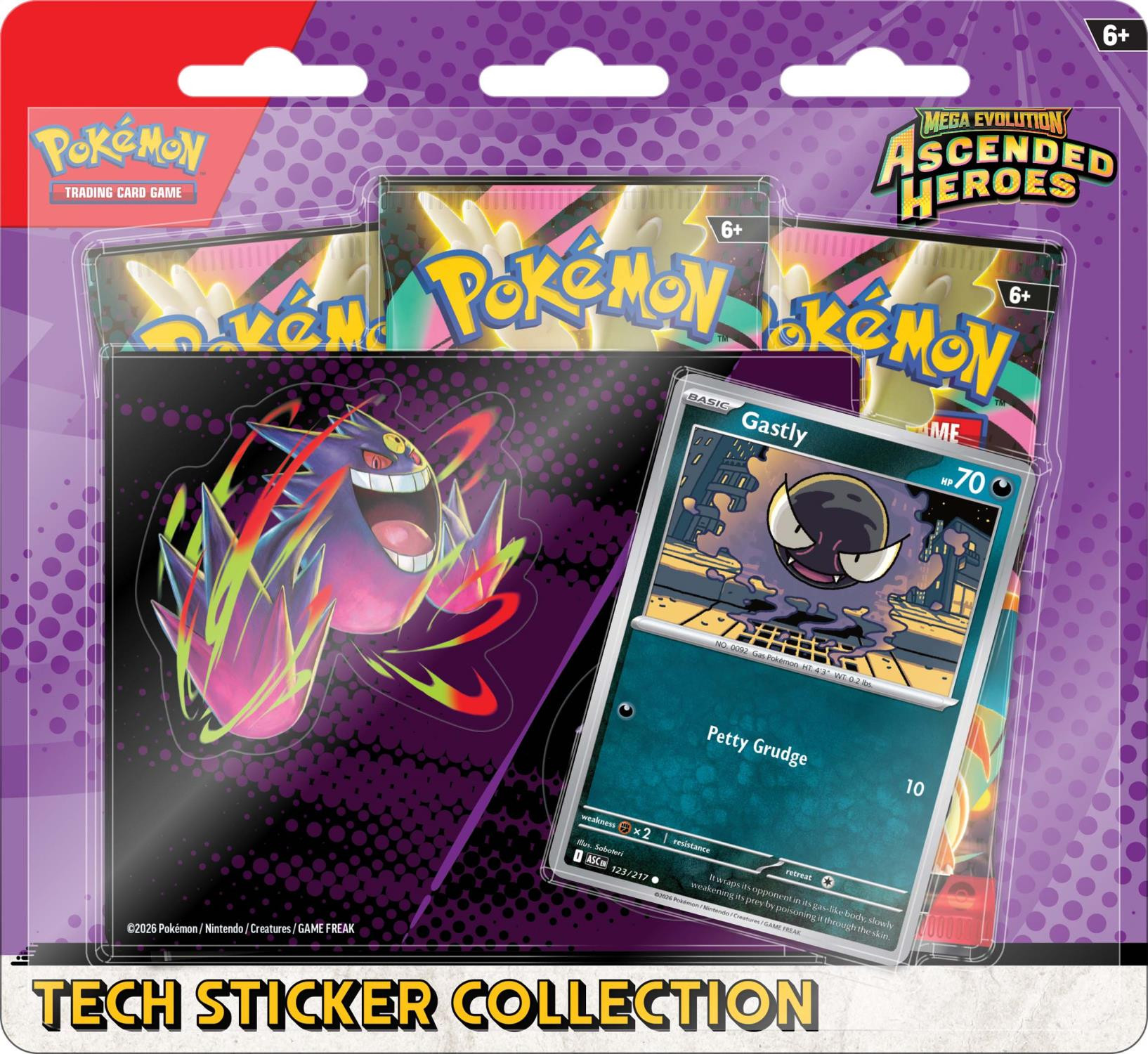 Pokemon TCG ME2.5 Ascended Heroes Tech Sticker Blister