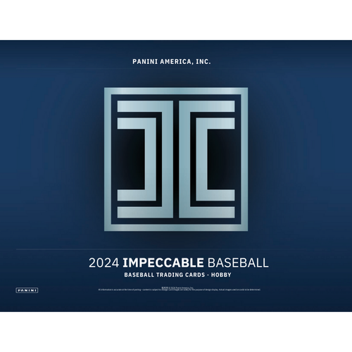 2024 Panini Impeccable Baseball Hobby 3 Box Case