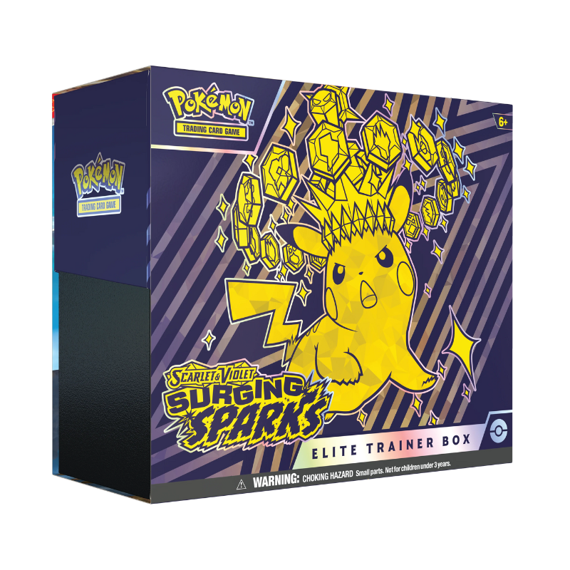 Pokemon TCG Scarlet And Violet Surging Sparks Elite Trainer 10 Box Case