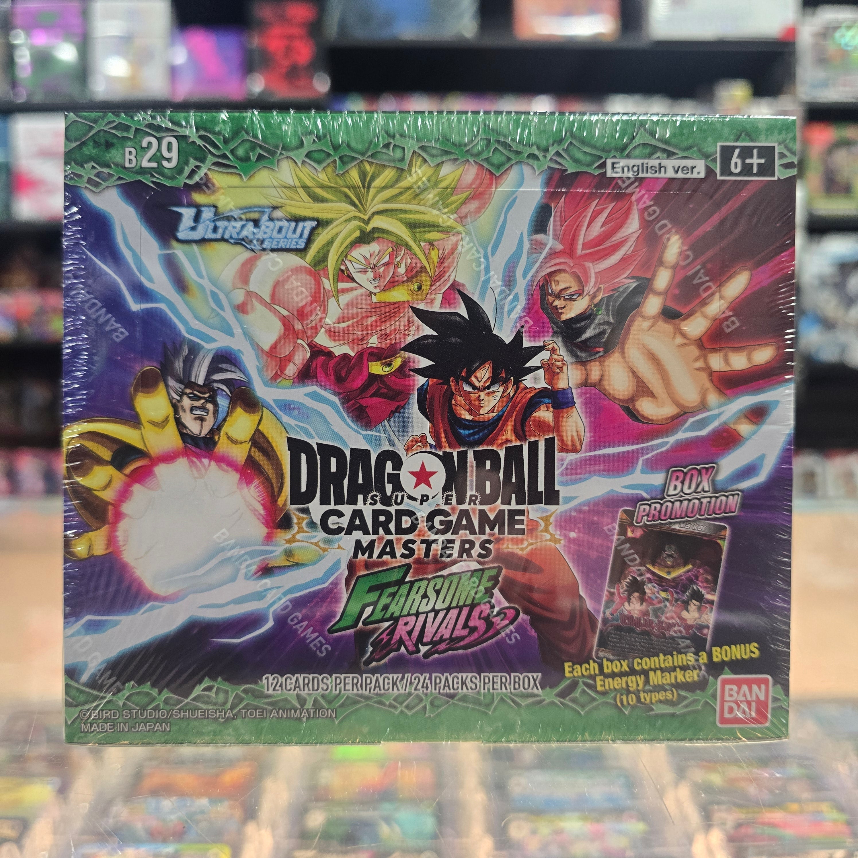 Dragon Ball Super Masters TCG: Fearsome Rivals [BT29] Booster Box