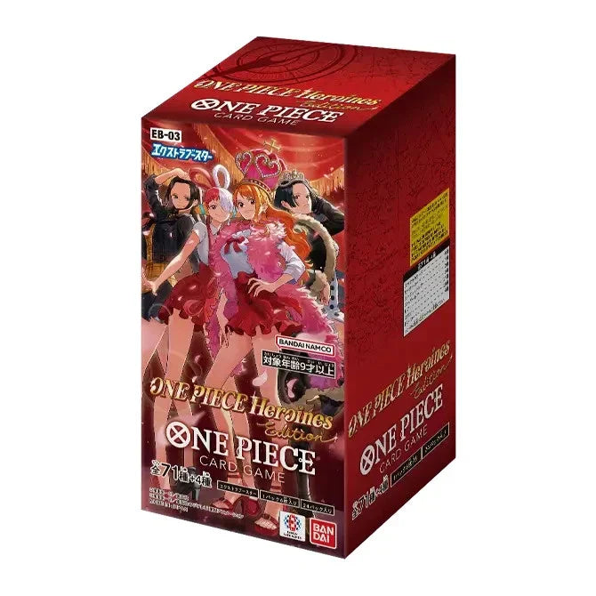 One Piece Japanese TCG: Extra Booster: ONE PIECE Heroines Edition Booster Box (EB03)