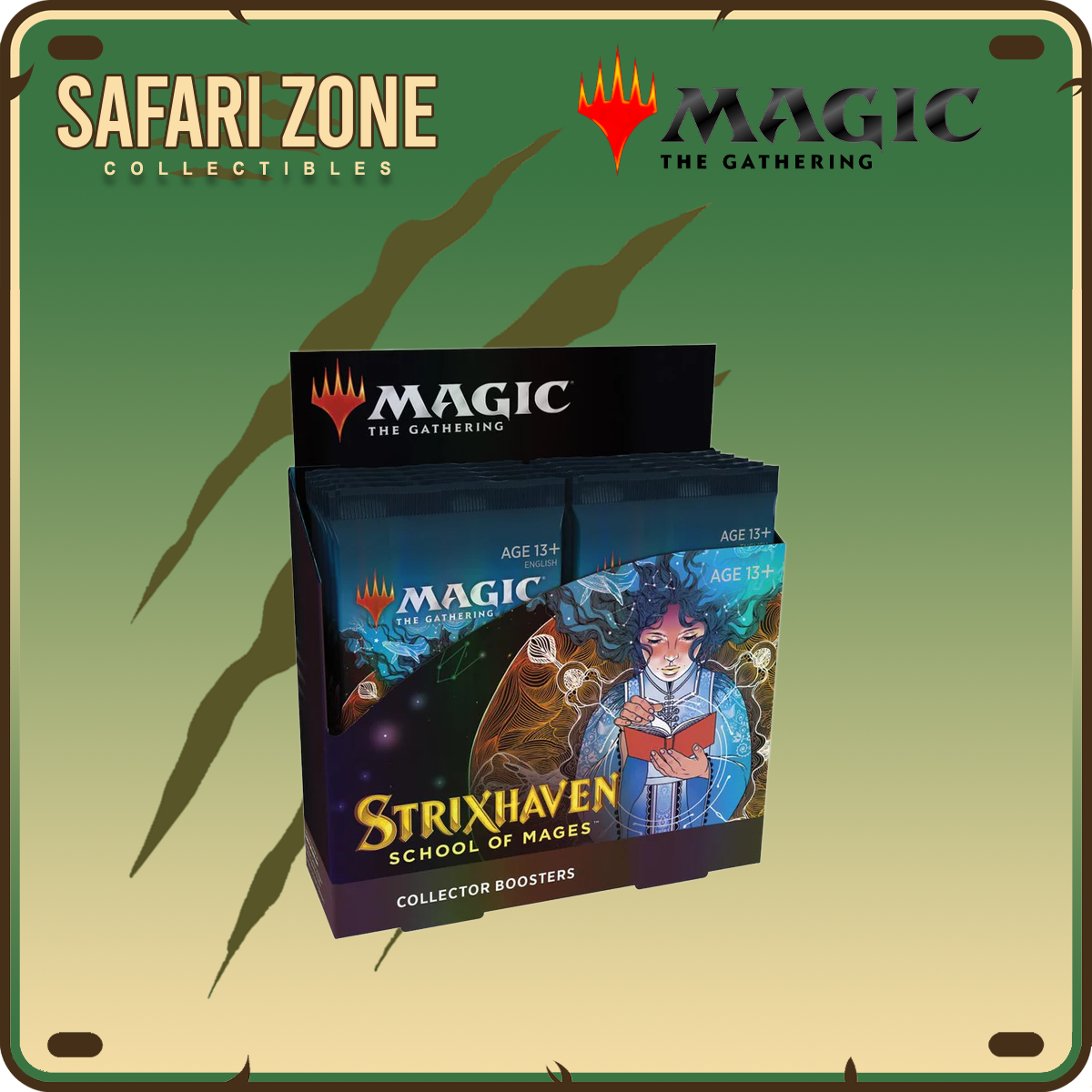Magic The Gathering Strixhaven: School of Mages - Collector Booster Display