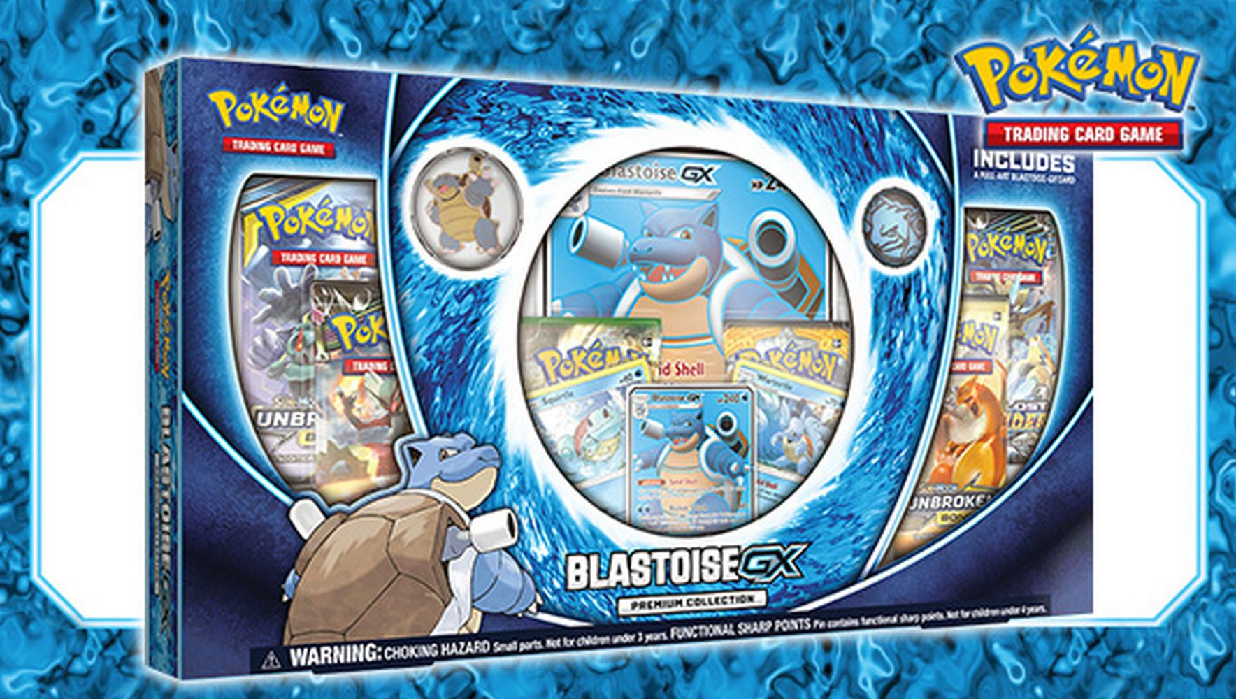 Pokemon Blastoise GX Premium Collection