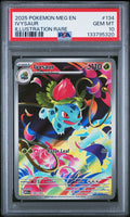 IVYSAUR ILLUSTRATION RARE 2025 POKEMON MEG EN-MEGA EVOLUTION PSA GEM MT 10